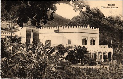 CPA AK ALGERIA TENES Villa des Sources (1358677)