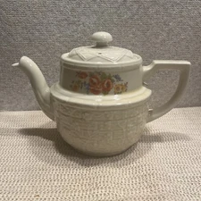 VTG DRIP-O-LATOR Coffee Pot  with wicker bottom The Enterprise Aluminum Co