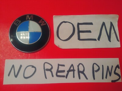 #ad ✅ OE 97 11 BMW HOOD EMBLEM LOGO BADGE fits E46 E60 E92 E39 X5 51148132375 READ $13.64