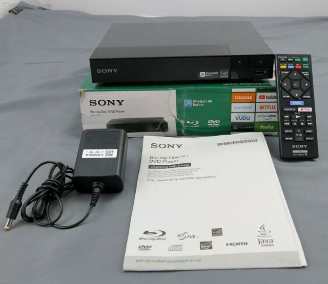 sony bdp s3700 blu ray player