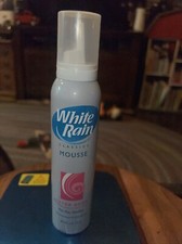 Vintage 2001 Discontinued white rain classic mousse extra body Flat Fine Hair