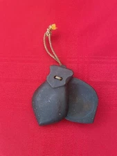 Spanish Castanets Wood Carved Percussion Instrument Finger Cymbals ~Vintage
