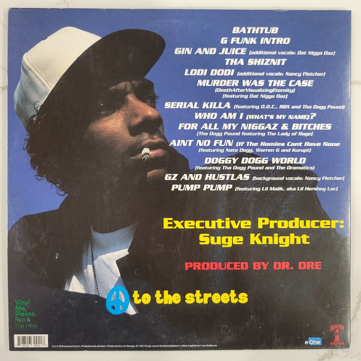 Snoop Doggy Dogg - Doggystyle Double Vinyl LP - EX Cond - Death