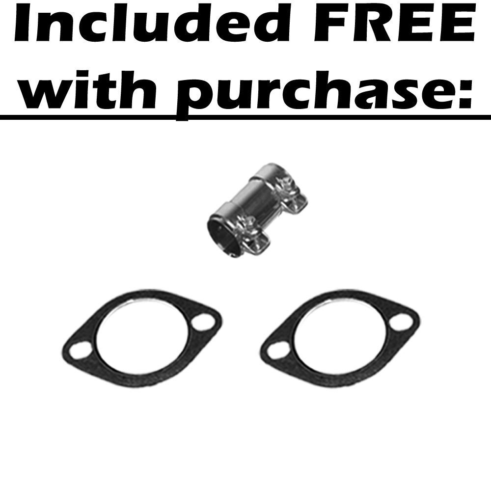 Muffler Resonator Pipe Exhaust System Kit fits Chevy 20042007 Aveo Sedan eBay