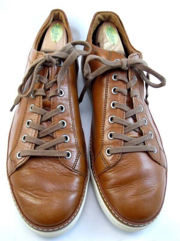 SAOLA Allen Edmonds "PORTER DERBY" Sneakers casual in pelle 10 D noce SCONTE (24N)