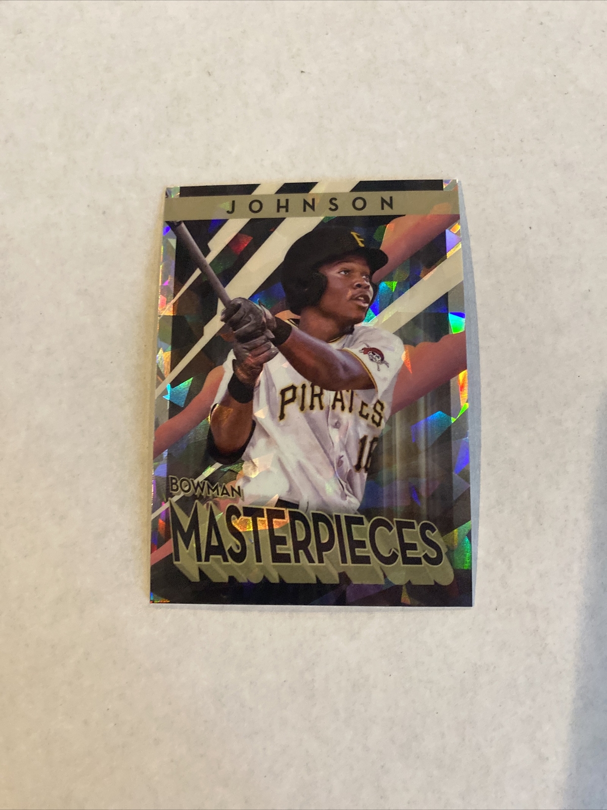 2022 Bowmans Best Termarr Johnson Masterpieces Atomic Refractor Pittsburgh BM-5