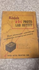Vintage Kodak photography group photo lab outfit developer lot