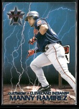 2000 Pacific Vanguard Manny Ramirez High Voltage #15 Cleveland Indians