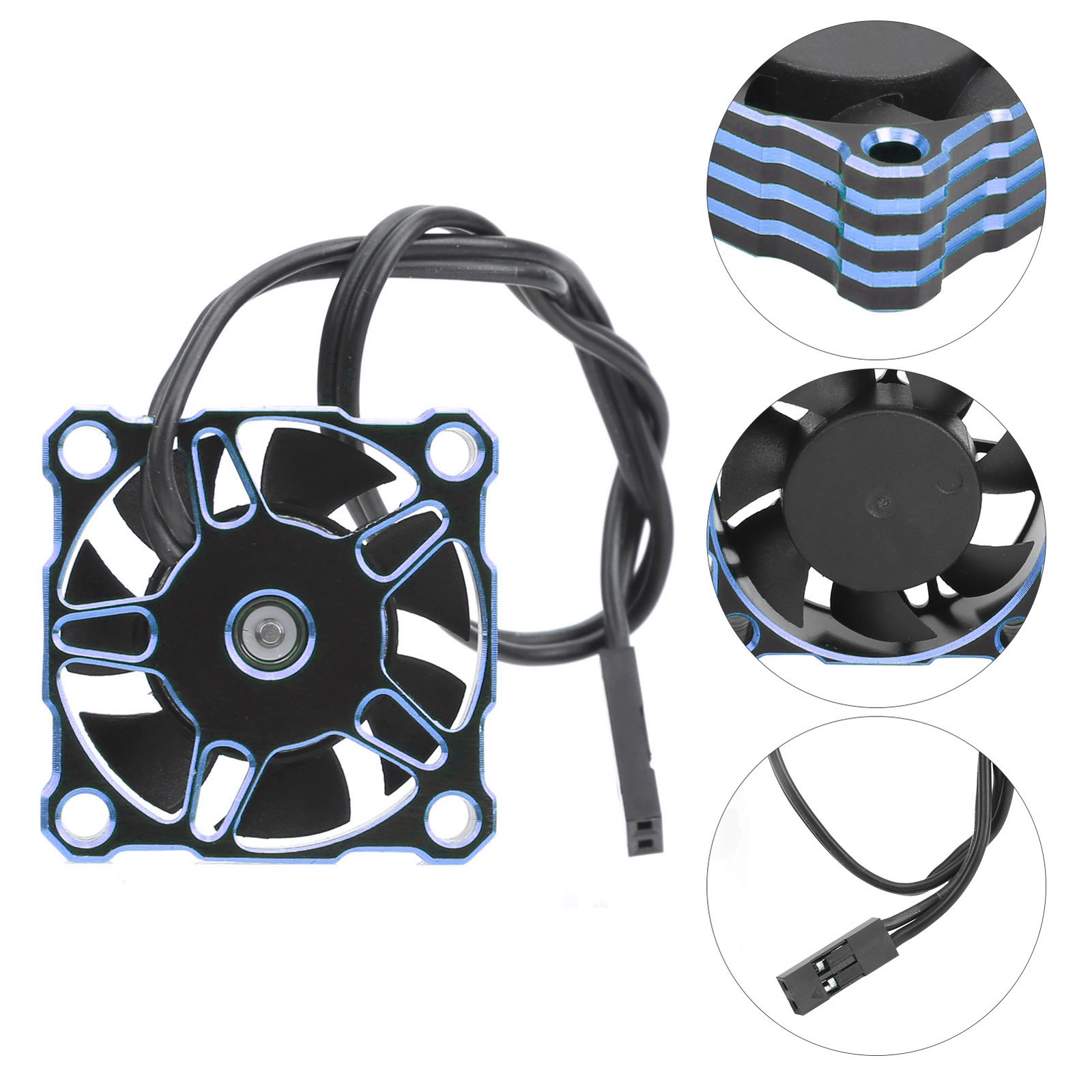 RC Car Cooling Fan Waterproof For Competition High Speed Motor 16000rpm HG.