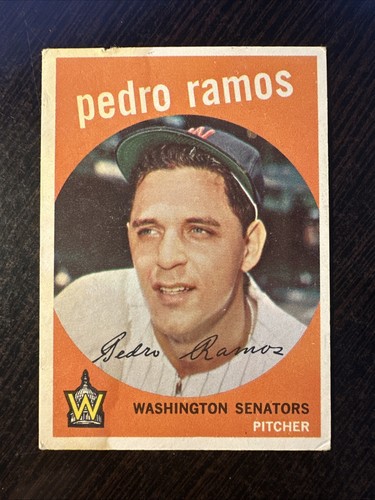 Pedro Ramos #78 1959 Topps card