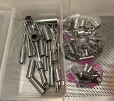 Craftsman Ratchet Deep Socket Set 130ct 3/8” 1/4” 1/2” Vintage USA Lot