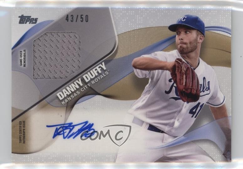 2017 Topps Major League Material /50 Danny Duffy #MLMA-DDU Auto 0d8
