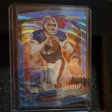 2025 Panini Prizm Jim Kelly Buffalo Bills #72 Parallel Serial Numbered /230