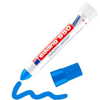 edding 950 Industriemarker blau 10,0 mm, 1 St.