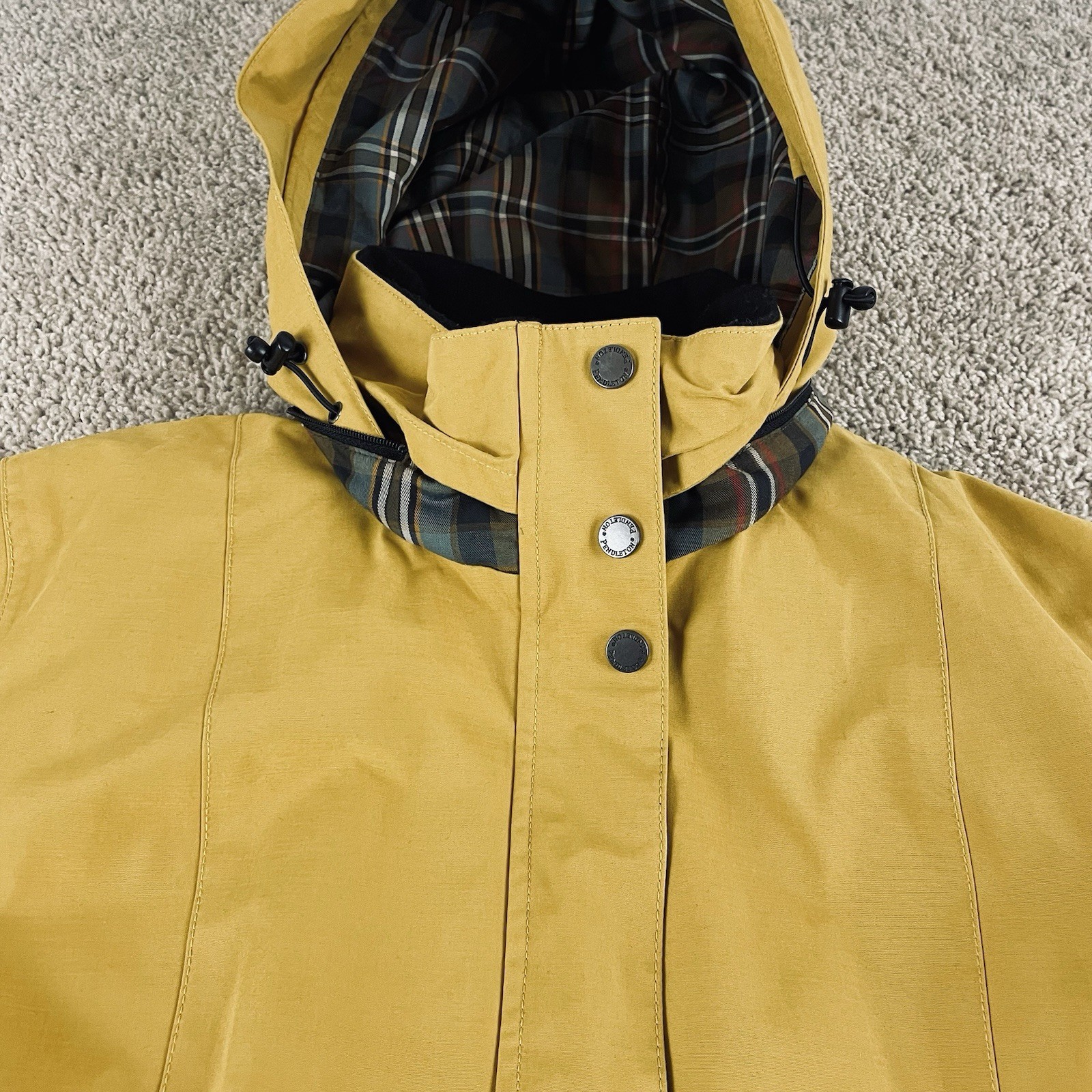 Pendleton Rain Trail Jacket Women’s Large Hidden … - image 8