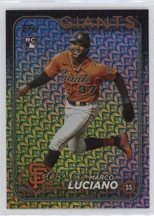 2024 Topps Series 1 Holiday Marco Luciano #232 12g7