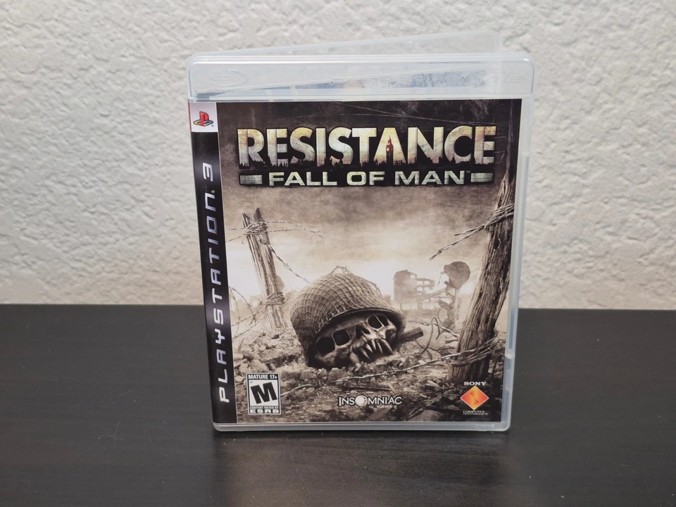 PS3 Resistance Trilogy 1 2 3 Colección Juego Limpio CIB Probado Como Nuevo Etiqueta Negra Foto 2 de 4