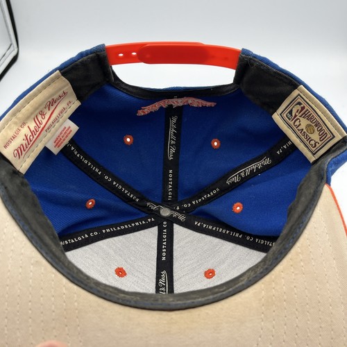 Mitchell & Ness New York Knicks Blue Wool Snapback Cap Hat NBA Hardwood Classics - Bild 5 von 6