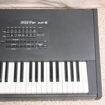 Yamaha MOTIF XF8 88-Key Workstation Synth ver1.50 Balanced Hammer