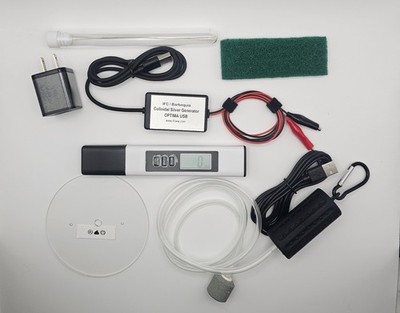 Optima USB DELUXE Colloidal Silver Generator | Constant Current | USB Powered