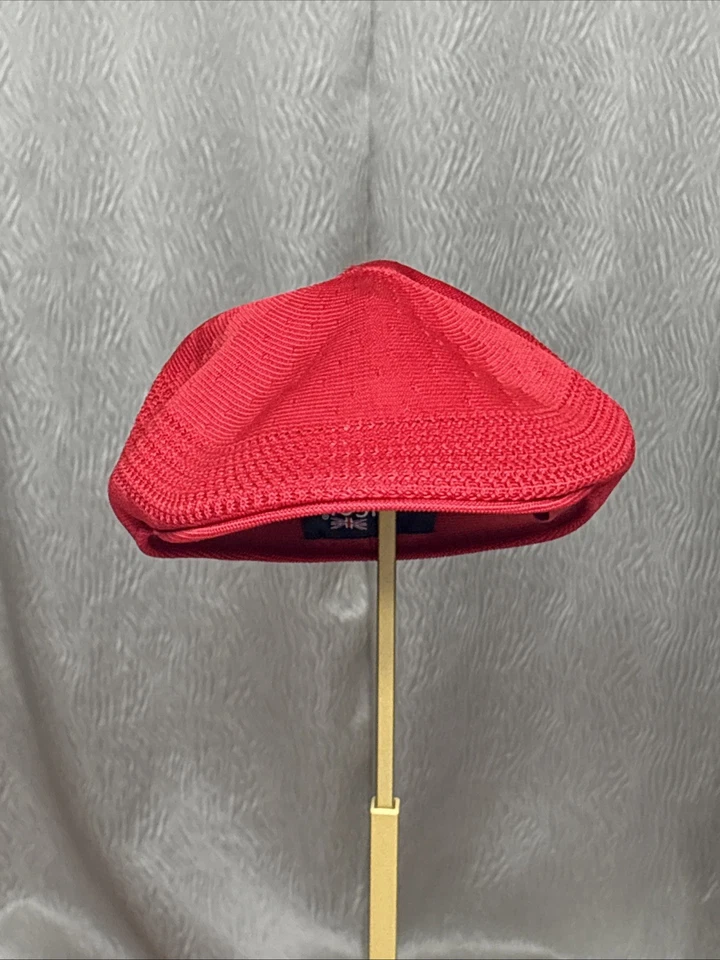 Kangol Tropic 507 Ventair Red Knit Hat/Cap K3208HT- Size XL - Image 2 of 4