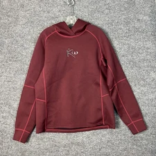 Kutting Weight Hoodie Adult Small Burgundy V4 Neoprene Sauna Neoprene Fitness