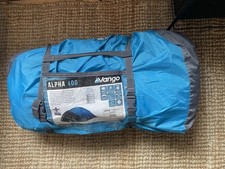 Vango Alpha 400 Dome Tent with Porch Blue