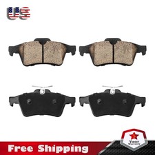 Rear Ceramic Brake Pads Fits 2012-2018 Ford Focus Ford Escape 2006-2013 Mazda 3