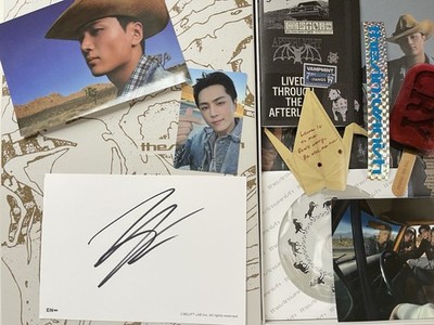 Jay Signed Enhypen THE SIN : VANISH album Afterlight Ver with 1