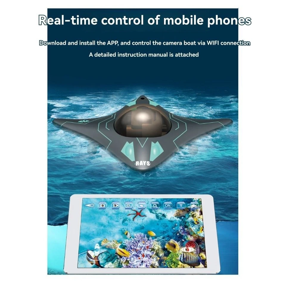 App Internet Echtzeit Übertragung RC U-Boote mit Kamera - Bild 4 von 4