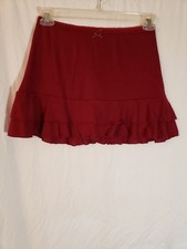 Women's Wild Fable Burgundy Skirt With Shorts Size S H799