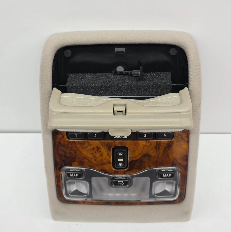 95-97 JAGUAR XJ6 XJR XJ8 CONSOLE OVERHEAD ROOF READING MAP DOME LIGHT LAMP OEM Foto 3 de 4