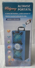 Ridgeway 5 Watt Portable 4 inch Bluetooth Speaker FM Radio BS-8424 With Remote