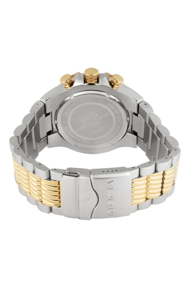 Reloj de cuarzo Invicta Bolt de lujo de acero inoxidable cronógrafo para hombre 51 mm Foto 4 de 4