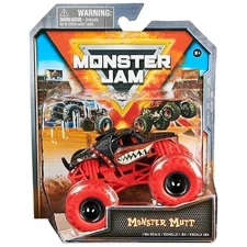 Monster Jam, Official Monster Mutt Rottweiler Monster Truck, Die-Cast...