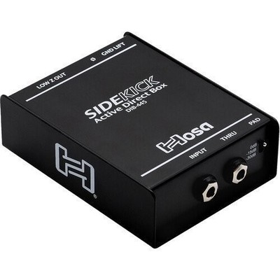 Hosa DIB-445 sidekick active DI box, 1/4 in ts to xlr3m | eBay