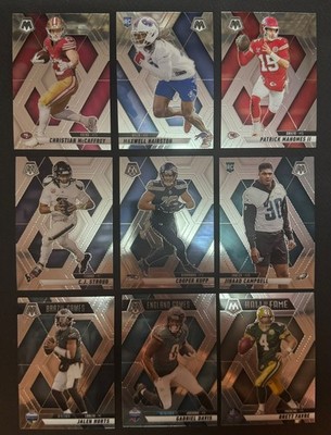 2025 Panini Mosaic Football Complete Your Set - Base, Inserts, Rookies