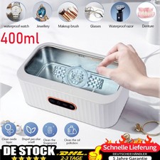 400ml Ultraschallreinigungsger&auml;t Ultraschallreiniger 45000Hz Hochfrequenz Clean