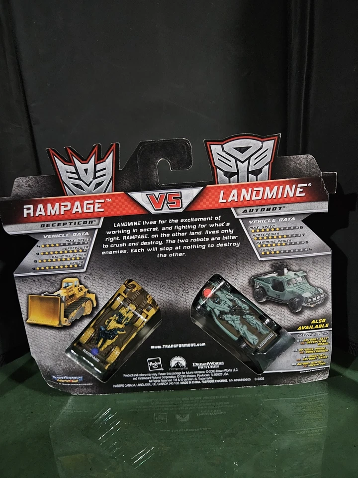 Hasbro 2009 Transformers RPMS Landmine vs Rampage Battle Series #06/08 - Image 2 of 3