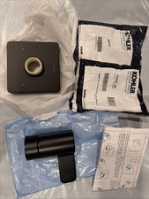 New Damaged Kohler K-T23509-4-BL Wall-Mount Valve Trim Kit Matte Black