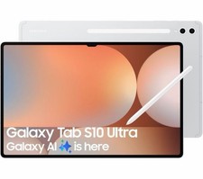 Image of Samsung Galaxy Tab S10 Ultra - 1TB, 16GB, Platinum Silver - WiFi - BRAND NEW