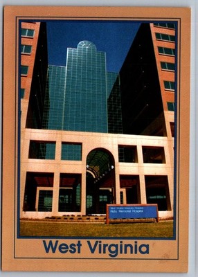 Postcard 1990s Morgantown, WV Ruby Memorial Hospital
