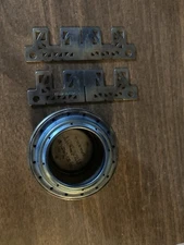 Evernew Ultralight Titanium Alcohol Backpacking Stove and Cross Stand