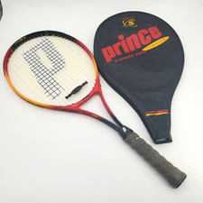 Prince Synergy Power Pro Titanium Tennis Racquet w/Cover Needs New Grip 4-1/2"