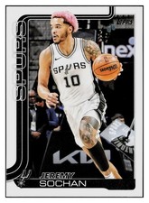 Jeremy Sochan 2025-26 Topps #199 San Antonio Spurs NBA *315