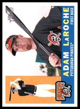 Adam LaRoche 2009 Topps Heritage #402 Pirates MLB READ FREE SHIP AutographDen
