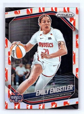 Emily Engstler 2025 Panini Prizm WNBA #84 WNBA Logo Prizms