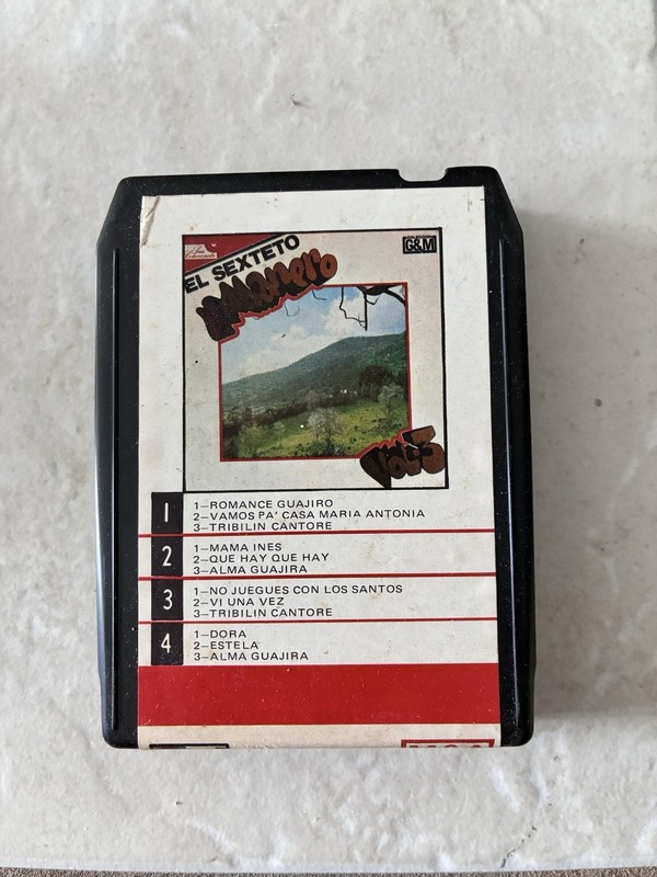 El Sexteto Habanero - Vol 3 - M&A 8 Track Cartridge Tape