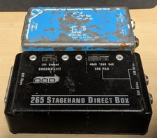 DOD 265 Stagehand & Sescom Sm-2 Direct Box (untested)