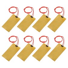 8pcs Heater Film Heating Plate 14W 12V Polyimide Adhesive Heat Pad 100mmx50mm